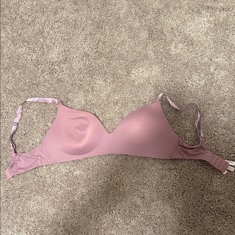 NWOT Victoria's Secret Dusty Pink Wireless Bra